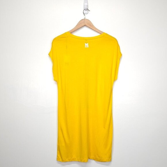 M MISSONI Yellow Summery Loose Fit Oversized Shirt with Ice Cream Design - Picture 9 of 12